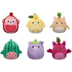 JAZWARES Squishmallow 5 Inch Food Fusion Squad - Full Set Of 6