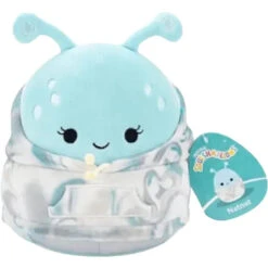 JAZWARES Squishmallow 8 Inch Natnat The Alien With Hoodie Plush Toy