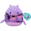 JAZWARES Squishmallow 8 Inch Shon The Loch Ness Monster With Hoodie Plush Toy -Owl And Goose Gifts image 4