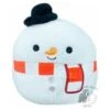 JAZWARES Squishmallow 5 Inch Manny The Snowman Christmas Plush Toy -Owl And Goose Gifts squishmallow christmas snowman manny 5 inch 691946