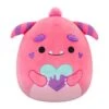 JAZWARES Squishmallow 12 Inch Mont The Monster With Heart Valentine Plush Toy -Owl And Goose Gifts unnamed 7 2